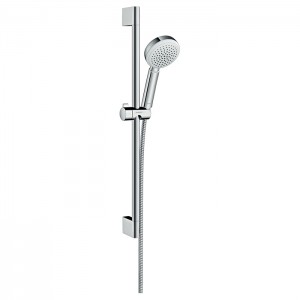 Hansgrohe Crometta 100 1j Uni Душевой гарнитур, с ручным душем, настенный, цвет: хром Hansgrohe Crometta 100 1j Uni Душевой гарнитур, с ручным душем, настенный, цвет: хром
