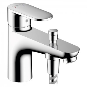 Hansgrohe Vernis Blend Смеситель для ванны, на 1 отв., с ручным душем, цвет: хром Hansgrohe Vernis Blend Смеситель для ванны, на 1 отв., с ручным душем, цвет: хром
