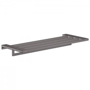 Hansgrohe AddStoris Полка для полотенец 44.5см., цвет: шлифованный черный хром Hansgrohe AddStoris Полка для полотенец 44.5см., цвет: шлифованный черный хром