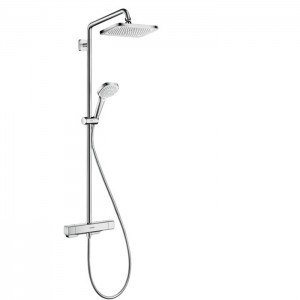 Hansgrohe Croma E 280 1jet Душевая система Showerpipe с термостатом для душа, цвет: хром Hansgrohe Croma E 280 1jet Душевая система Showerpipe с термостатом для душа, цвет: хром