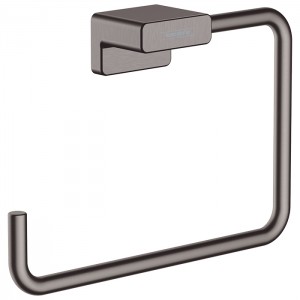 Hansgrohe AddStoris Полотенцедержатель 18.9см., кольцо, цвет: шлифованный черный хром Hansgrohe AddStoris Полотенцедержатель 18.9см., кольцо, цвет: шлифованный черный хром