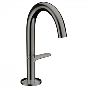 Axor One Смеситель для раковины Sel 140, на 1 отв., с донным клапаном Push-Open, цвет: полированный черный хром