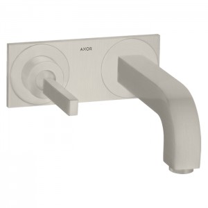 Axor Citterio Смеситель для раковины 160, встраиваемый, излив: 16см., цвет: сталь