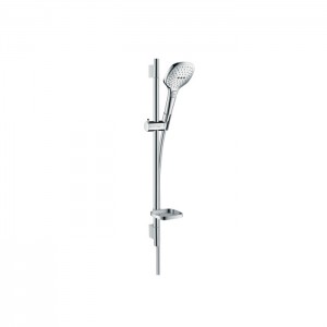 Hansgrohe Raindance Select E Душевой набор: штанга 65см., ручной душ 120, 3jet (Rain, RainAir, WhirlAir), EcoSmart, мыльница, шланг, цвет: хром Hansgrohe Raindance Select E Душевой набор: штанга 65см., ручной душ 120, 3jet (Rain, RainAir, WhirlAir), EcoSmart, мыльница, шланг, цвет: хром