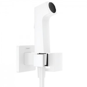 Hansgrohe Гигиенический душ, настенный, 1 jet, цвет: белый матовый Hansgrohe Гигиенический душ, настенный, 1 jet, цвет: белый матовый