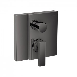 Axor Edge Смеситель для ванны, встраиваемый, внешняя часть, цвет: черный