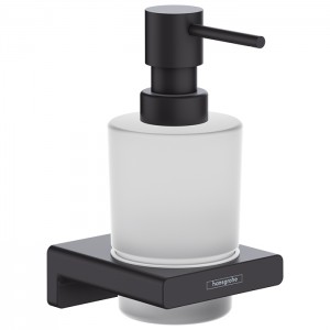 Hansgrohe AddStoris Диспенсер для жидкого мыла, цвет: черный матовый Hansgrohe AddStoris Диспенсер для жидкого мыла, цвет: черный матовый