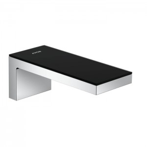 Axor MyEdition Излив для ванны, настенный, излив 200мм, цвет: хром/черное стекло