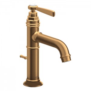 Axor Montreux Смеситель для раковины 100, на 1 отв., с донным клапано, цвет: шлифованное золото