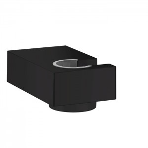 Hansgrohe Держатель ручного душа, настенный, цвет: черный матовый Hansgrohe Держатель ручного душа, настенный, цвет: черный матовый