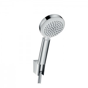 Hansgrohe Crometta 100 Vario Port Ручной душ 10см., с держателем, цвет: белый/хром Hansgrohe Crometta 100 Vario Port Ручной душ 10см., с держателем, цвет: белый/хром