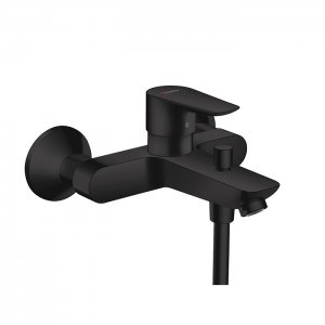 Hansgrohe Talis E Смеситель для ванны настенный, излив 194мм, цвет: черный матовый Hansgrohe Talis E Смеситель для ванны настенный, излив 194мм, цвет: черный матовый