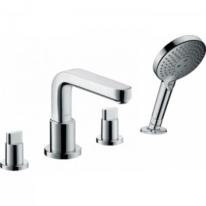 Hansgrohe Metris S Смеситель на край ванны, на 4 отв., цвет: хром Hansgrohe Metris S Смеситель на край ванны, на 4 отв., цвет: хром