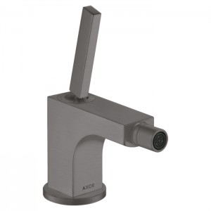 Axor Citterio Смеситель для биде, на 1 отв., с донным клапаном, цвет: черный хром