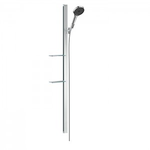 Hansgrohe Rainfinity Душевой набор (ручной душ 130мм, 3jet, штанга 900мм, держатель, шланг), цвет: хром Hansgrohe Rainfinity Душевой набор (ручной душ 130мм, 3jet, штанга 900мм, держатель, шланг), цвет: хром