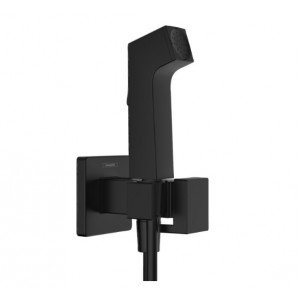 Hansgrohe Bidette E Гигиенический душ со смесителем, держатель, цвет: черный матовый Hansgrohe Bidette E Гигиенический душ со смесителем, держатель, цвет: черный матовый