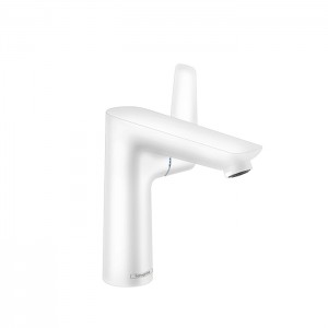 Hansgrohe Talis E Смеситель для раковины 150, на 1 отв, с донным клапаном, излив 141мм, цвет: белый матовый Hansgrohe Talis E Смеситель для раковины 150, на 1 отв, с донным клапаном, излив 141мм, цвет: белый матовый