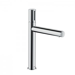 Axor Uno Смеситель для раковины 200, на 1 отв., излив 198мм, с незапираемым донным клапаном, цвет: хром