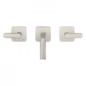 Axor Citterio M Смеситель для раковины, встраиваемый, излив: 16.6см., цвет: сталь