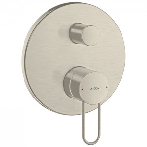 Axor Uno Смеситель для ванны, встраиваемый, цвет: шлифованный никель