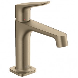 Axor Citterio M Смеситель для раковины 100, на 1 отв., цвет: шлифованный никель