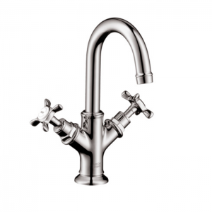 Axor Montreux Смеситель для маленькой раковины 160, с двумя рукоятками, с донным клапаном, цвет: хром