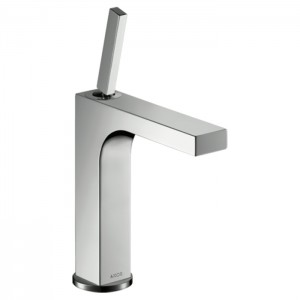 Axor Citterio, Смеситель для раковины 160, однорычажный, с донным клапаном, цвет: хром