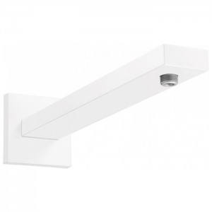 Hansgrohe Square Держатель верхнего душа 38.9см., настенный, цвет: белый матовый Hansgrohe Square Держатель верхнего душа 38.9см., настенный, цвет: белый матовый