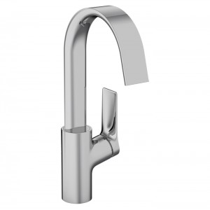 Hansgrohe Vivenis Смеситель для раковины, на 1 отв., с поворотным изливом, с донным клапаном, цвет: хром Hansgrohe Vivenis Смеситель для раковины, на 1 отв., с поворотным изливом, с донным клапаном, цвет: хром