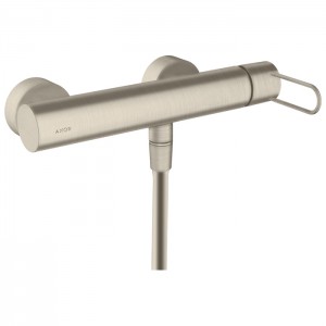 Axor Uno Смеситель для душа, однорычажный, настенный, цвет: шлифованный никель