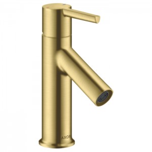 Axor Starck Смеситель для раковины 80, на 1 отв., с донным клапаном, цвет: шлифованная медь