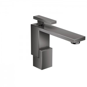 Axor Edge Смеситель для раковины, на 1 отв., с донным клапаном push/open, излив 160мм, цвет: черный