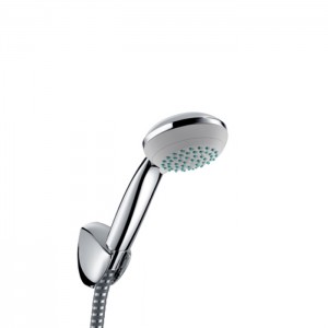 Hansgrohe Crometta 85 Vario Ручной душ, 8,5см, с держателем, цвет: хром Hansgrohe Crometta 85 Vario Ручной душ, 8,5см, с держателем, цвет: хром