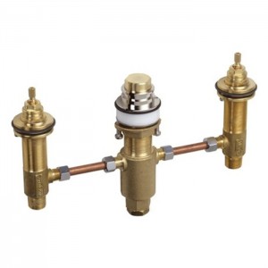 Hansgrohe Talis, Базовый набор для установки смесителя на 3 отверстия на край ванны Hansgrohe Talis, Базовый набор для установки смесителя на 3 отверстия на край ванны