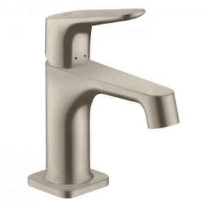 Axor Citterio M Смеситель для раковины 70, на 1 отв., с донным клапаном, цвет: шлифованный никель