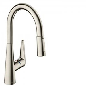 Hansgrohe Talis M51 Смеситель для кухни на 1 отв, поворотный излив: 21.3см с вытяжным душем, 2jet, h:18.5см, цвет: нержавейка Hansgrohe Talis M51 Смеситель для кухни на 1 отв, поворотный излив: 21.3см с вытяжным душем, 2jet, h:18.5см, цвет: нержавейка