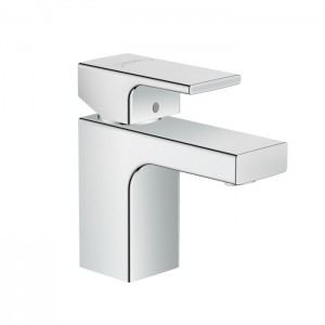 Hansgrohe Vernis Shap Смеситель для раковины, излив 70 мм, с донным клапаном, цвет: хром Hansgrohe Vernis Shap Смеситель для раковины, излив 70 мм, с донным клапаном, цвет: хром