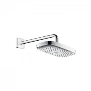Hansgrohe Raindance Верхний душ, прямоугольный верхний душ, 300x160 мм, 2 типа струи: Rain: широкая дождевая струя, RainAir : объемная дождевая струя с технологией AirPower, кнопка Select для переключения режимов душа, воздушная форсун Hansgrohe Raindance Верхний душ, прямоугольный верхний душ, 300x160 мм, 2 типа струи: Rain: широкая дождевая струя, RainAir : объемная дождевая струя с технологией AirPower, кнопка Select для переключения режимов душа, воздушная форсун