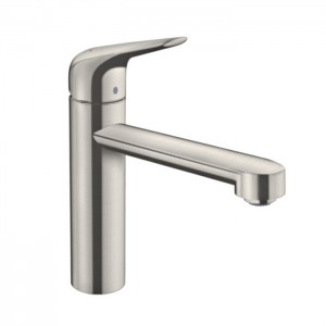 Hansgrohe Focus Смеситель для кухни, однорычажный, на 1 отв., излив: 19,8см., цвет: сталь Hansgrohe Focus Смеситель для кухни, однорычажный, на 1 отв., излив: 19,8см., цвет: сталь