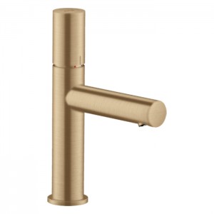 Axor Uno Смеситель для раковины 110, Zero, на 1 отв., цвет: шлифованная бронза