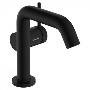 Hansgrohe Tecturis S Смеситель для раковины, на 1 отв., донным клапаном, цвет: черный матовый Hansgrohe Tecturis S Смеситель для раковины, на 1 отв., донным клапаном, цвет: черный матовый