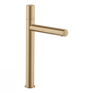 Axor Uno Смеситель для раковины 260, Zero, на 1 отв., высокий, цвет: шлифованная бронза