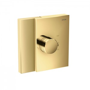 Axor Edge Смеситель для душа Highflow, встраиваемый, термостат, на 1 источник, внешняя часть, цвет: золото
