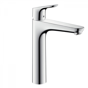 Hansgrohe Focus, Смеситель для раковины, высокий, с донным клапаном, Цвет: хром Hansgrohe Focus, Смеситель для раковины, высокий, с донным клапаном, Цвет: хром