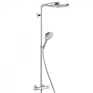 Hansgrohe Raindance Select S 300 Душевая стойка с термостатическим смесителем, цвет: хром глянцевый Hansgrohe Raindance Select S 300 Душевая стойка с термостатическим смесителем, цвет: хром глянцевый